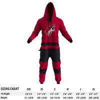 Arizona Coyotes NHL Onesie — view 2