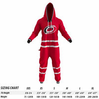 Carolina Hurricanes NHL Onesie — view 2