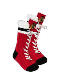 Chicago Blackhawks NHL Slipper Skates — view 2