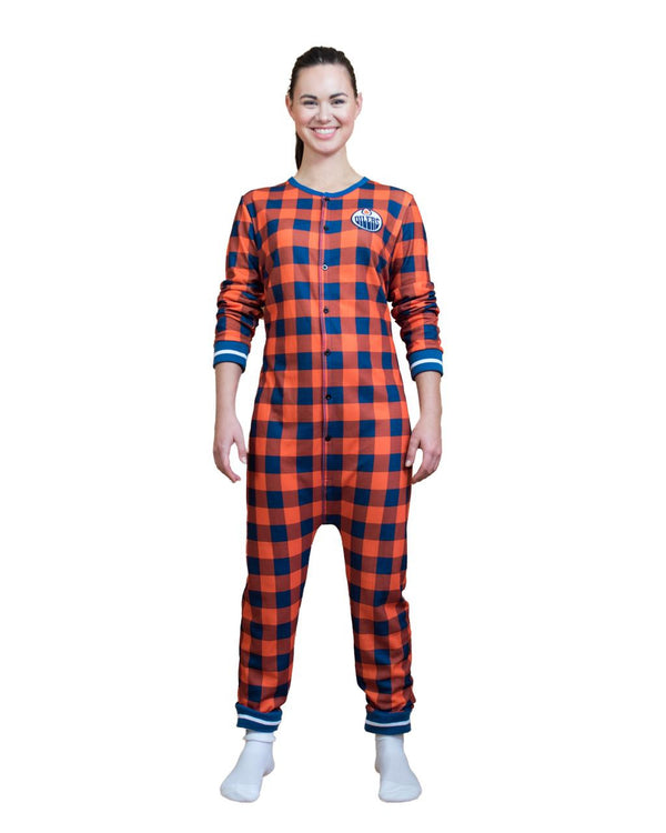 Edmonton Oilers NHL Union Suit