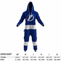 Tampa Bay Lightning NHL Onesie — view 2