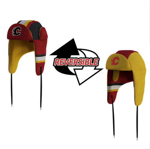 Calgary Flames NHL Reversible Trapper