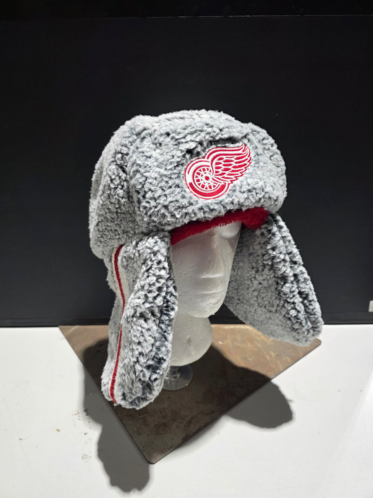 Casquette de trappeur Sherpa Detroit Redwings