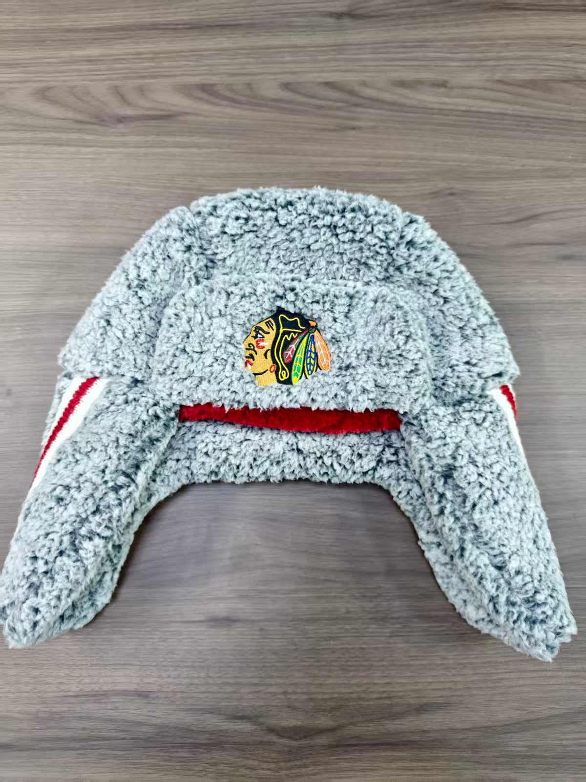 Chicago Blackhawks Sherpa Trapper Hat