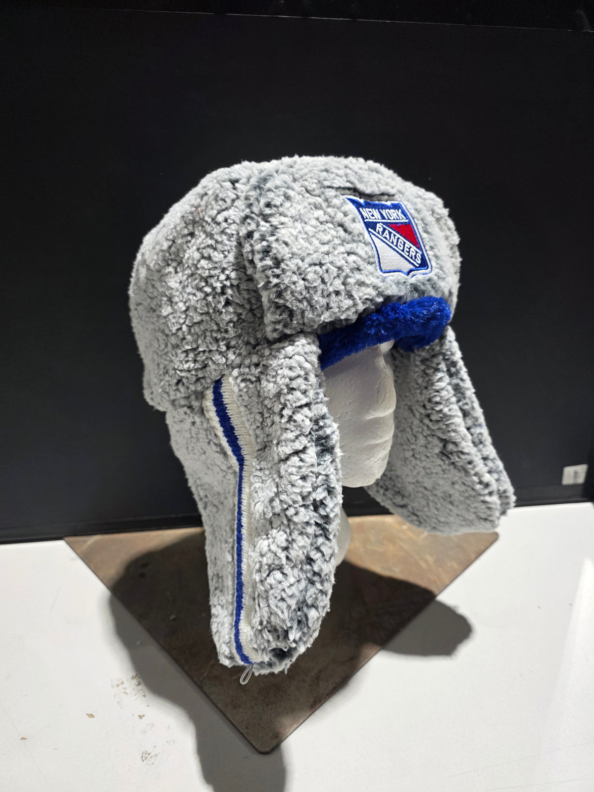 Chapeau de trappeur Sherpa des Rangers de New York