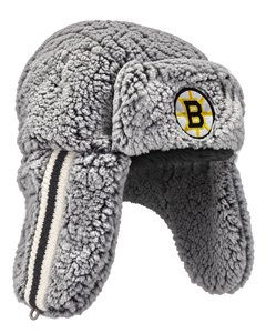 Boston Bruins Sherpa Trapper Hat