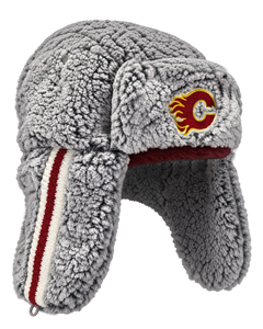 Calgary Flames Sherpa Trapper Hat