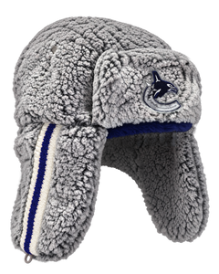 Vancouver Canucks Sherpa Trapper Hat