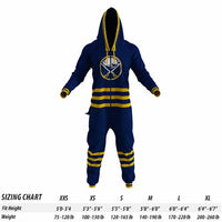 Buffalo Sabres NHL Onesie — view 2
