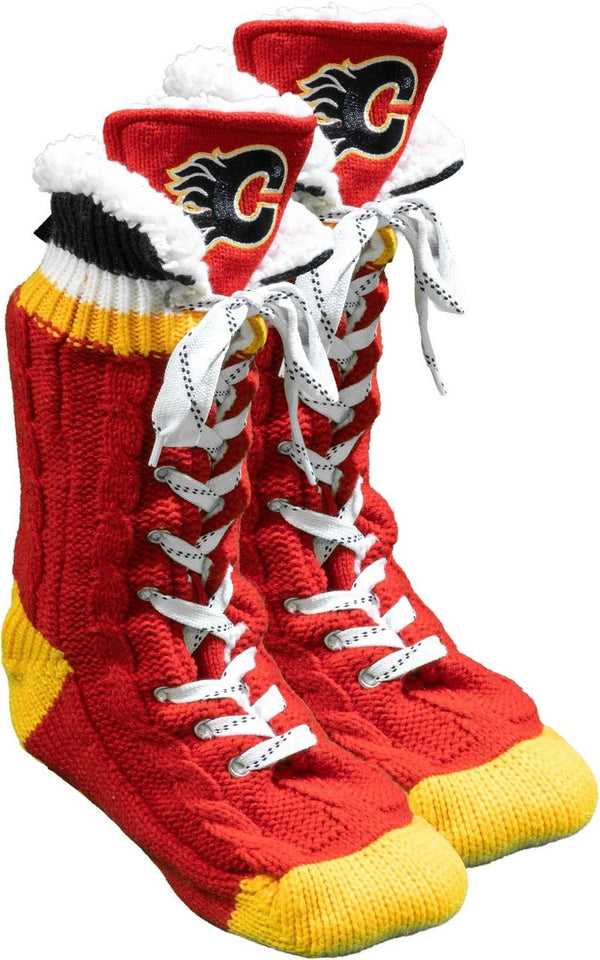 Calgary Flames NHL Slipper Skates