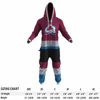 Colorado Avalanche NHL Onesie — view 2