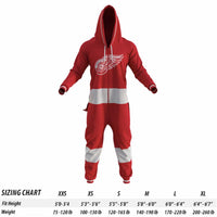 Detroit Red Wings NHL Onesie — view 2