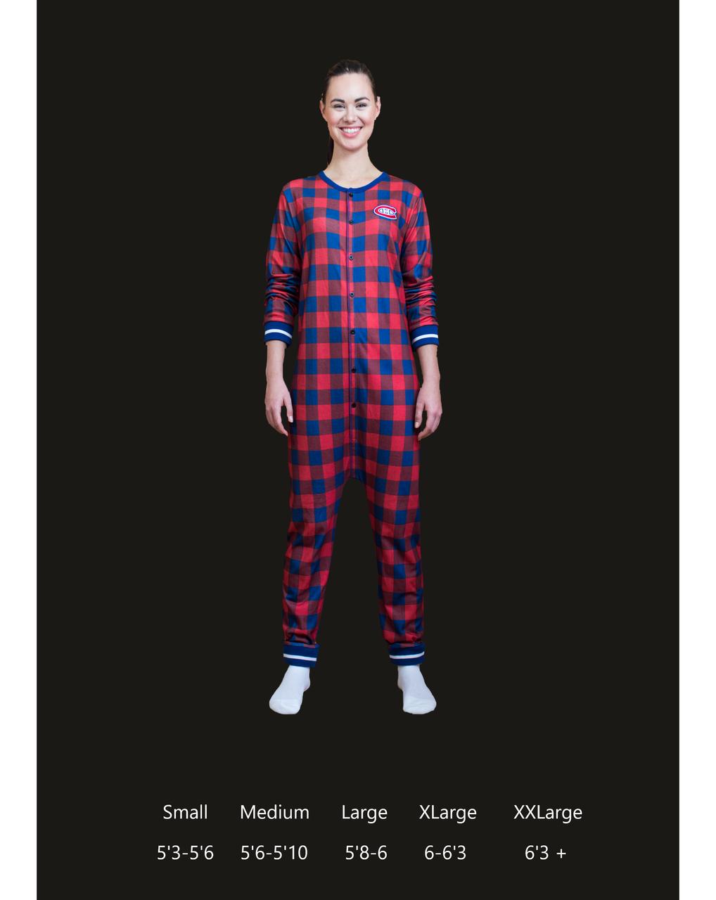 Montreal Canadiens NHL Union Suit