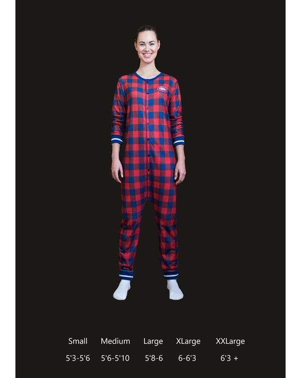 Montreal Canadiens NHL Union Suit