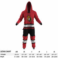 Ottawa Senators NHL Onesie — view 2