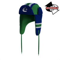 Vancouver Canucks NHL Reversible Trapper — view 2