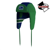 Vancouver Canucks NHL Reversible Trapper — view 5