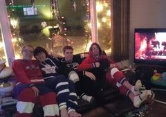 Hockey Sockey onsie